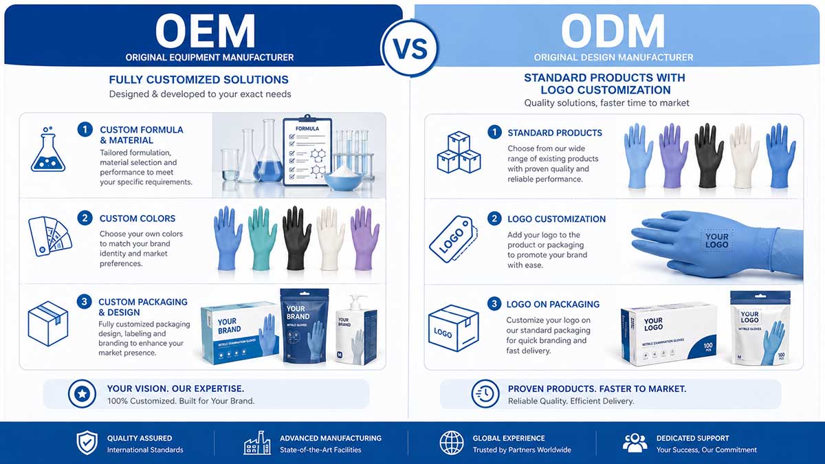 OEM & ODM Disposable Gloves: Build Your Private Label Brand with a Trusted China Manufacturer