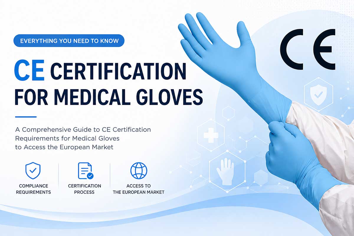 CE, FDA, and GSO Certification for Disposable Gloves: A Complete Guide for Importers in Europe, the US, and the Gulf