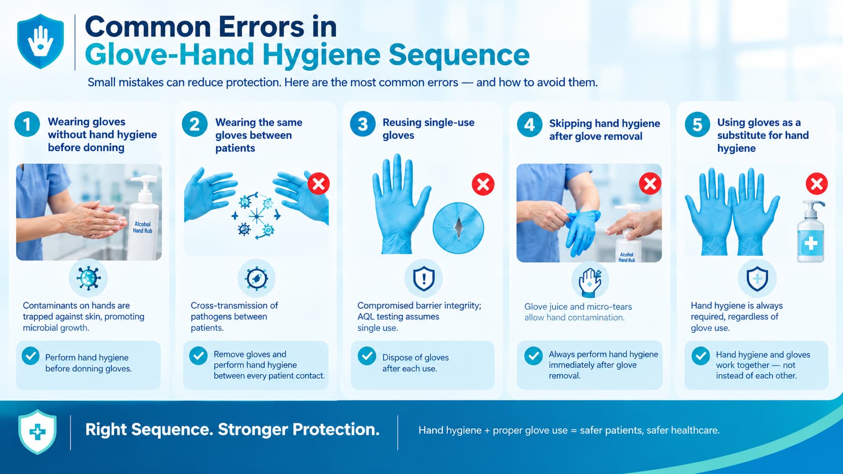 Hand Hygiene and Glove Use in Healthcare: Integrating WHO Five Moments with Glove Protocols
